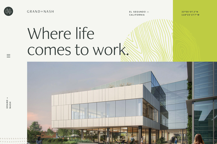 Grand + Nash website preview